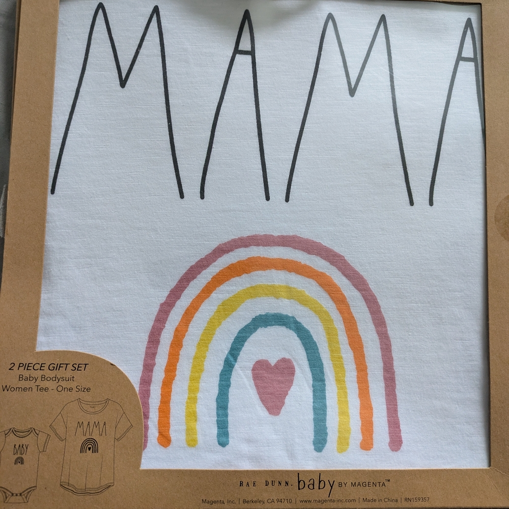 Rainbow Shirt Set
